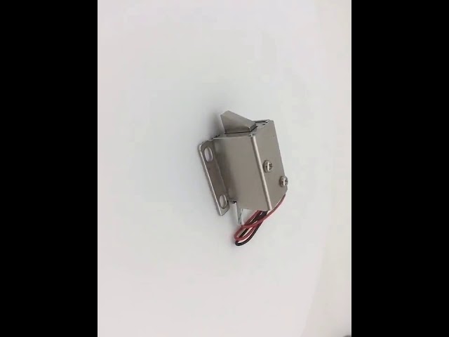 چین U1054-2 DC 12V 24V قفل الکتریکی سلنوئیدی کابینت فشاری باز به طور معمول برای فروش