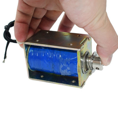 U1668 مینی فریم سولناید Dc 20mm Stroke 45N Dc 12v 24v فشار سولناید