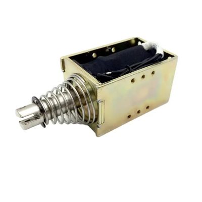 1U578 DC 12V 24V سلونوئید خطی فریم باز قدرتمند با کشش 10 میلی‌متری