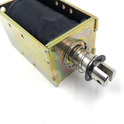 1U578 DC 12V 24V سلونوئید خطی فریم باز قدرتمند با کشش 10 میلی‌متری