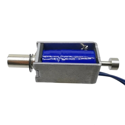 U0730 Mini Push Pull DC 12V 24V سولینوئید فریم باز