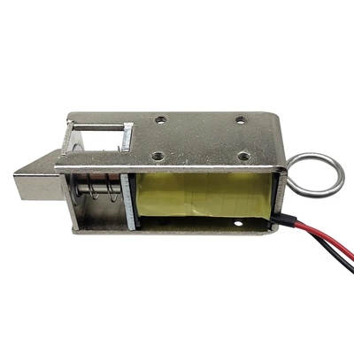 U1054-1g 5V 12V 24V DC به طور معمول بسته شده Mini Open Frame Push Pull Solenoid Cabinet Lock