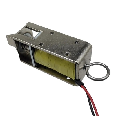 U1054-1g 5V 12V 24V DC به طور معمول بسته شده Mini Open Frame Push Pull Solenoid Cabinet Lock