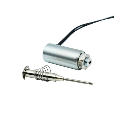 T1939 Force10N Solenoid لوله ای فشار کش برای ماشین آلات صنعتی و سیستم های امنیتی توزیع کننده