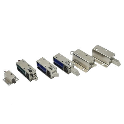 1054-4b DC 12/24 ولت به طور معمول بسته مینی فشار کشیدن سولناید قفل برای کابینت
