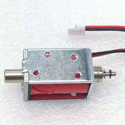 U0629 فریم باز و مغناطیس های کوچک 24V DC Push Pull Solenoid Small Size Linear Motion Actuator