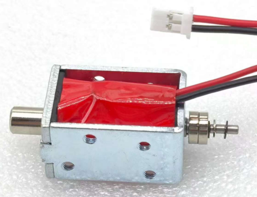 U0629 فریم باز و مغناطیس های کوچک 24V DC Push Pull Solenoid Small Size Linear Motion Actuator