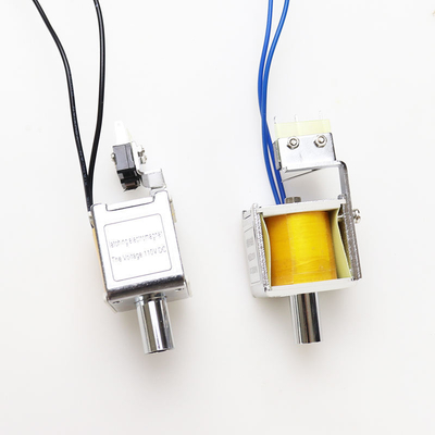 Micro Solenoid Lock Bolt Magnetic Solenoid Push Mini DC 6V/12V Electric Solenoid Lock Latching Electromagnet for 12KV
