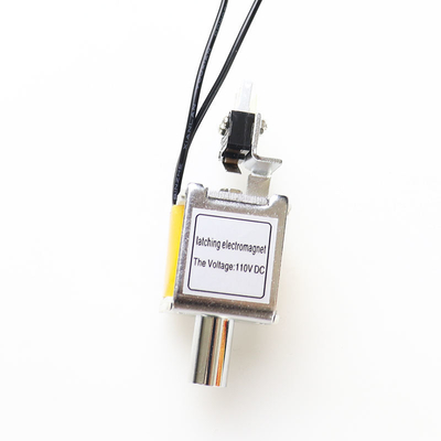Micro Solenoid Lock Bolt Magnetic Solenoid Push Mini DC 6V/12V Electric Solenoid Lock Latching Electromagnet for 12KV